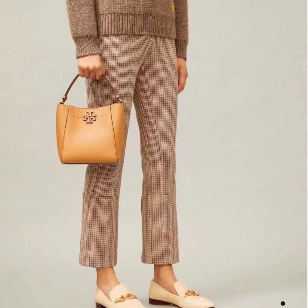 Tory Burch Mcgraw Small Hobo Bag In Tiramisu